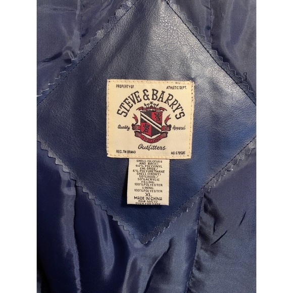 Vintage Steve and Barry’s USA Patriotic American Flag Bald Eagle Varsity Jacket - Picture 4 of 10